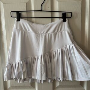 Kyodan Asymmetrical White Skirt